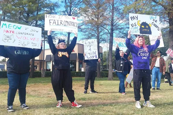 Meow Wolf Workers Hold 3-Day ULP Strike