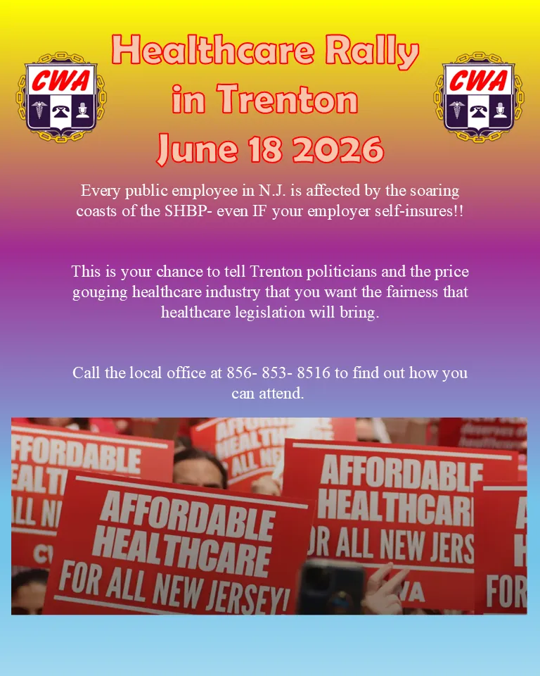 Healthcare Rally Flyer 2026