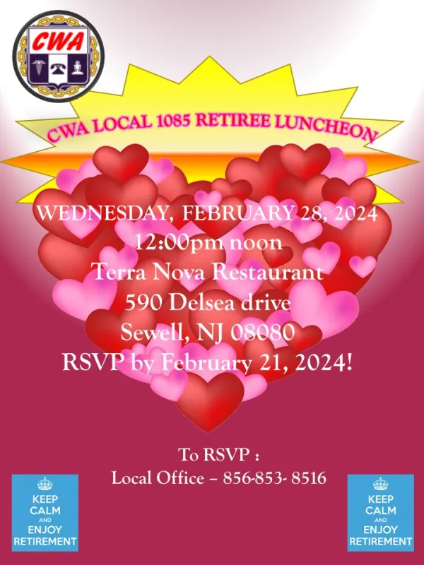 CWA Local 1085 Retiree Luncheon