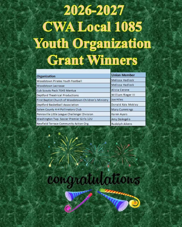 2026 2027 Youth Grant Winners